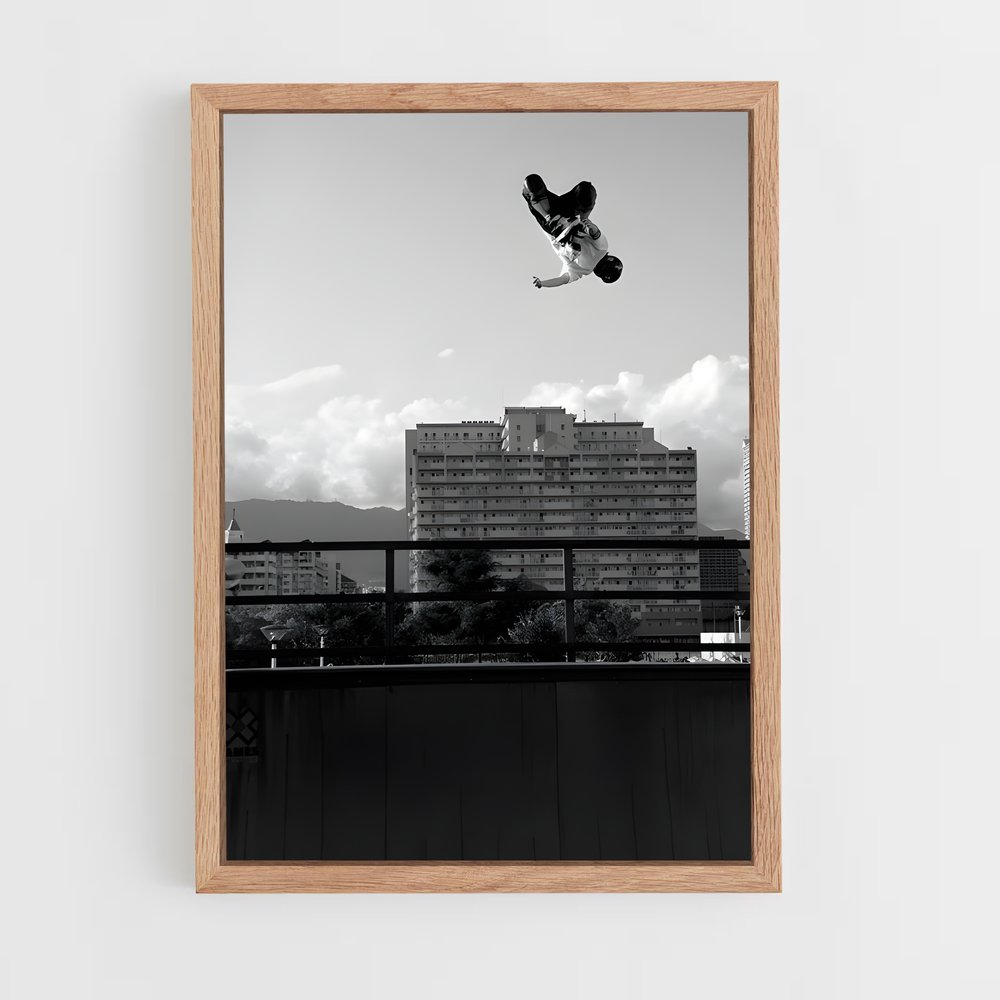 Poster Takeshi yasutoko – affiche Rollerblade (vue 4)
